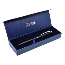 Rollertoll, 0,35 mm, rotációs, fekete tolltest, PENTEL "EnerGel BL-2007" kék